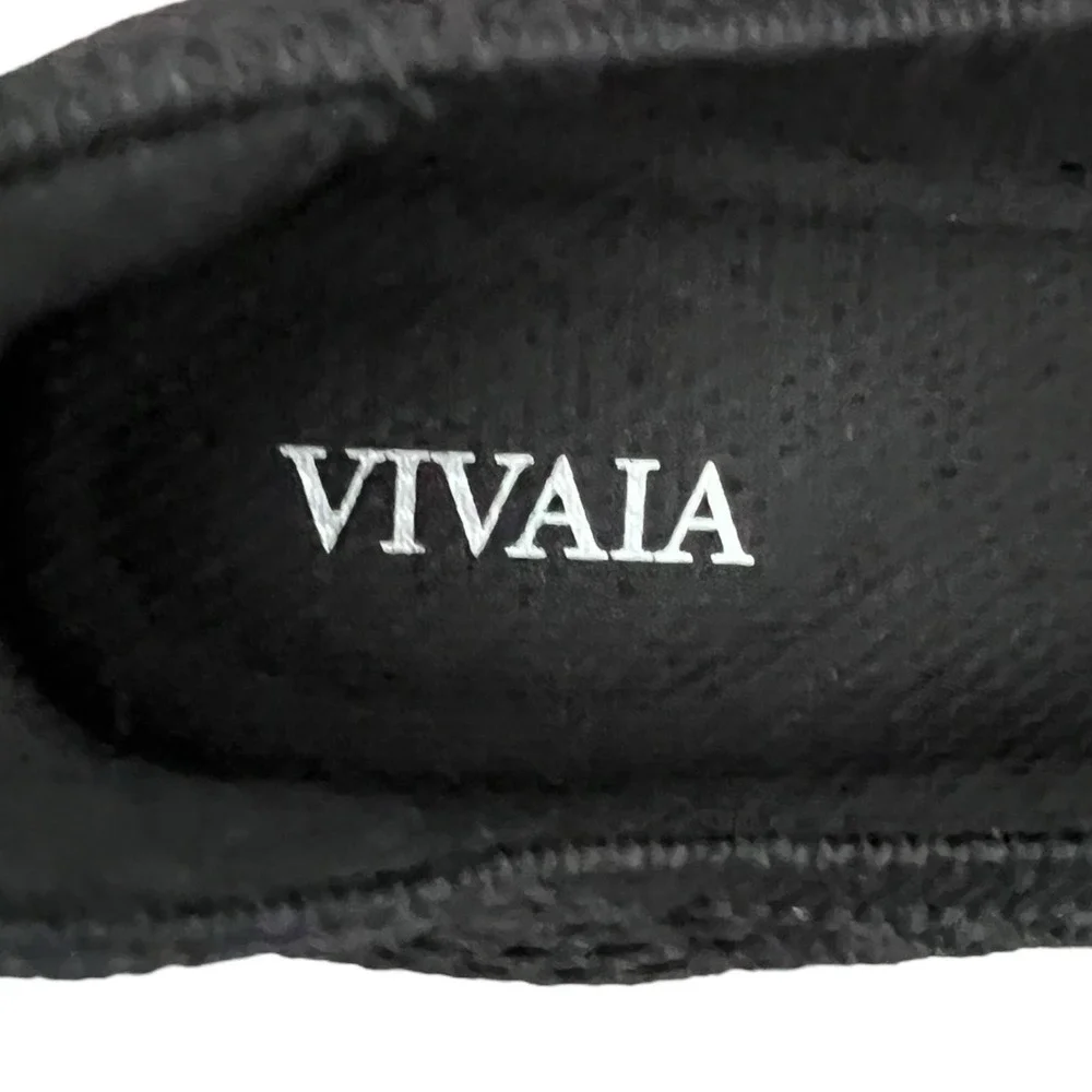VIVAIA Black Pointed Toe Knit Flats Women's Size 5 Comfort Ballet‎ Shoes